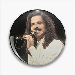 Yanni Photograph Pin