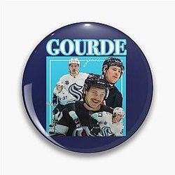 Yanni Gourde retro design Pin