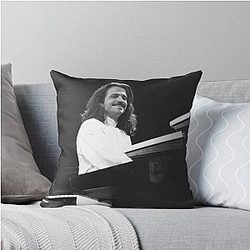 Yanni BW Photograph Throw Pillow