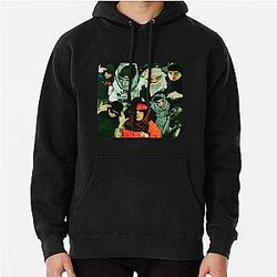Yeat Hoodies - Yeat tribute collage poster design 2022 Pullover Hoodie RB1312
