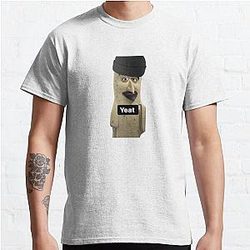 Yeat T-Shirts - Yeat burrito meme Classic T-Shirt RB1312