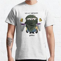 Yeat T-Shirts - Yeat minion  Classic T-Shirt RB1312