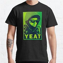 Yeat T-Shirts - YEAT 4 PRESIDENT Classic T-Shirt RB1312