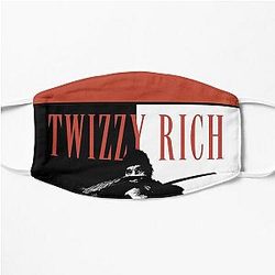 Yeat Face Masks - Yeat Twizzy Rich Turban Ninja Stealth Movie Graphic Design Fan Art Parody Flat Mask RB1312