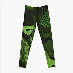 Yeat Leggings - Afterlyfe Yeat Twizzy Tonka Alien Flexing Racks Trippy Fan Art Graphic Design Leggings RB1312