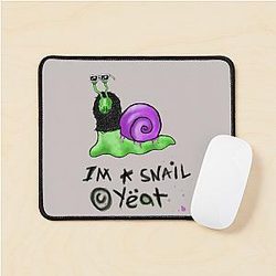 Yeat Mouse Pads - Im a snail yeat desuign Mouse Pad