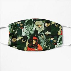 Yeat Face Masks - Yeat tribute collage poster design 2022 Flat Mask RB1312