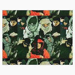 Yeat Puzzles - Yeat tribute collage poster design 2022 Jigsaw Puzzle RB1312