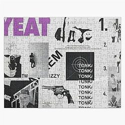 Yeat Puzzles - Yeat Tonka Twizzy Retro Black And White Graphics Jigsaw Puzzle RB1312