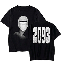 2093 Mask Graphic Two-Sided LA 0505 Yeat T-Shirt