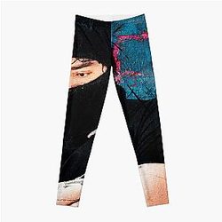 Yeat Balaclava Abstract Painting Graphic Design  Legging Premium Merch Store