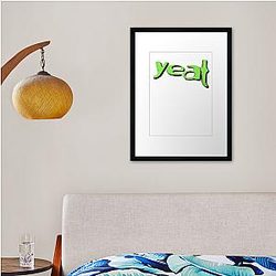 Yeat 3 Framed print Premium Merch Store