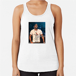 YFN Lucci The King of The Streets Yfn Lucci Tank Tops