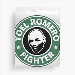 Yoel Romero Soldier God UFC Duvet Cover