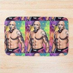 Yoel Romero Soldier of God Bath Mat