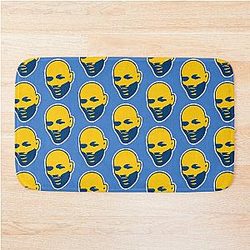 Yoel Romero Blue Bath Mat