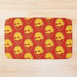 Yoel Romero Red Bath Mat