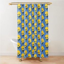 Yoel Romero Blue Shower Curtain