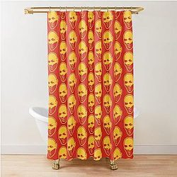 Yoel Romero Red Shower Curtain