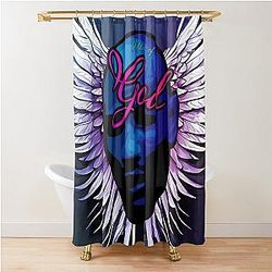 Yoel Romero Soldier of God UFC Shower Curtain