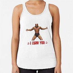 Yoel Romero I Love You Valentines Day Racerback Tank Top