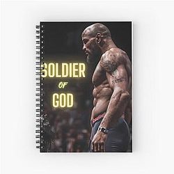 Yoel Romero Soldier Of God UFC Spiral Notebook