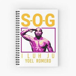 Yoel Romero Soldier of God Notebook