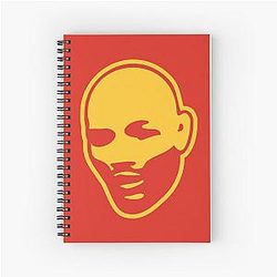 Yoel Romero Red Spiral Notebook