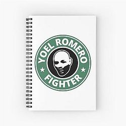Yoel Romero Soldier God UFC Spiral Notebook