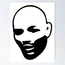 Yoel Romero Black Poster