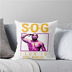 Yoel Romero Soldier of God Throw Pillow