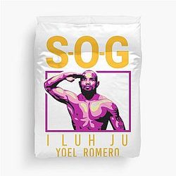 Yoel Romero - Soldier of God Duvet Cover