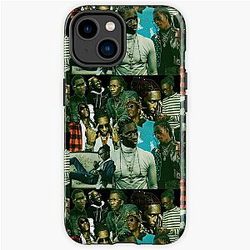 Diseño de cartel de collage joven thug 2021 Funda para iPhone RB1508