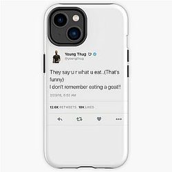 Young Thug GOAT Tweet iPhone Tough Case RB1508