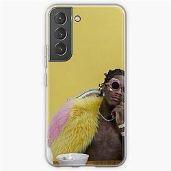 Jovem bandido comendo cereais Samsung Galaxy Soft Caso RB1508