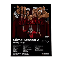 Slime Season 2 DTNK0308 Young Thug Poster