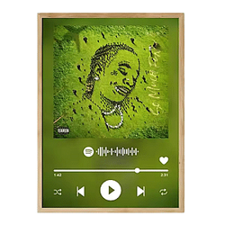 Self-adhesive Art Waterproof DTNK0308 Young Thug Poster