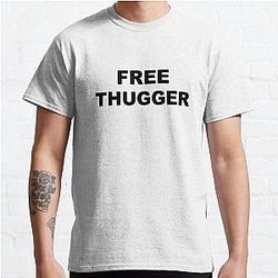 無料 Young Thugger Thug クラシック T シャツ RB1508