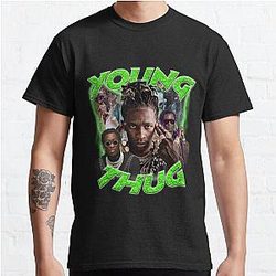 Young Thug Diseño clásico camiseta RB1508
