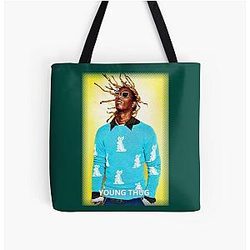 Kopie Young Thug - Old English All Over Print Tote Bag RB1508