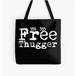 Livre Young Thug Tudo sobre impressão Tote Bag RB1508