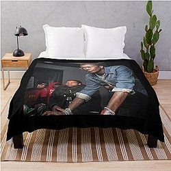 Young Thug Computer Throw Blanket RB1508