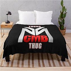 3 young thug Werfen Sie Blanket RB1508