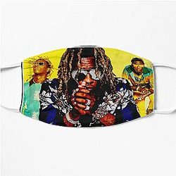 Young Thug T-Shirt, Young Thug Shirt, Young Thug tees flache Maske RB1508