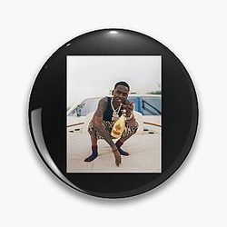 Young Dolph RIP T Shirt Pin