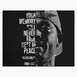 Your memory will never fade, rest in peace young dolph Jigsaw Puzzle