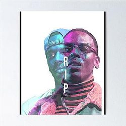 Rest in peace young dolph RIP Graphic   Poster