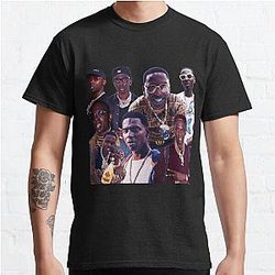 Young dolph tribute collage poster design 2021 Classic T-Shirt