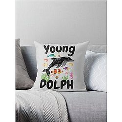 Young Dolph funny Classic T-Shirt Throw Pillow