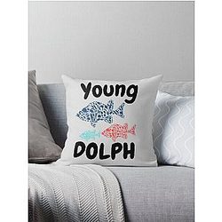 Young Dolph funny Classic T-Shirt Throw Pillow